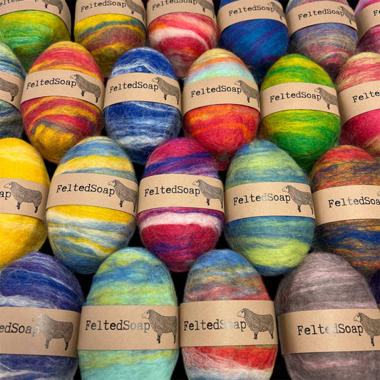 Felted Soap in Wool