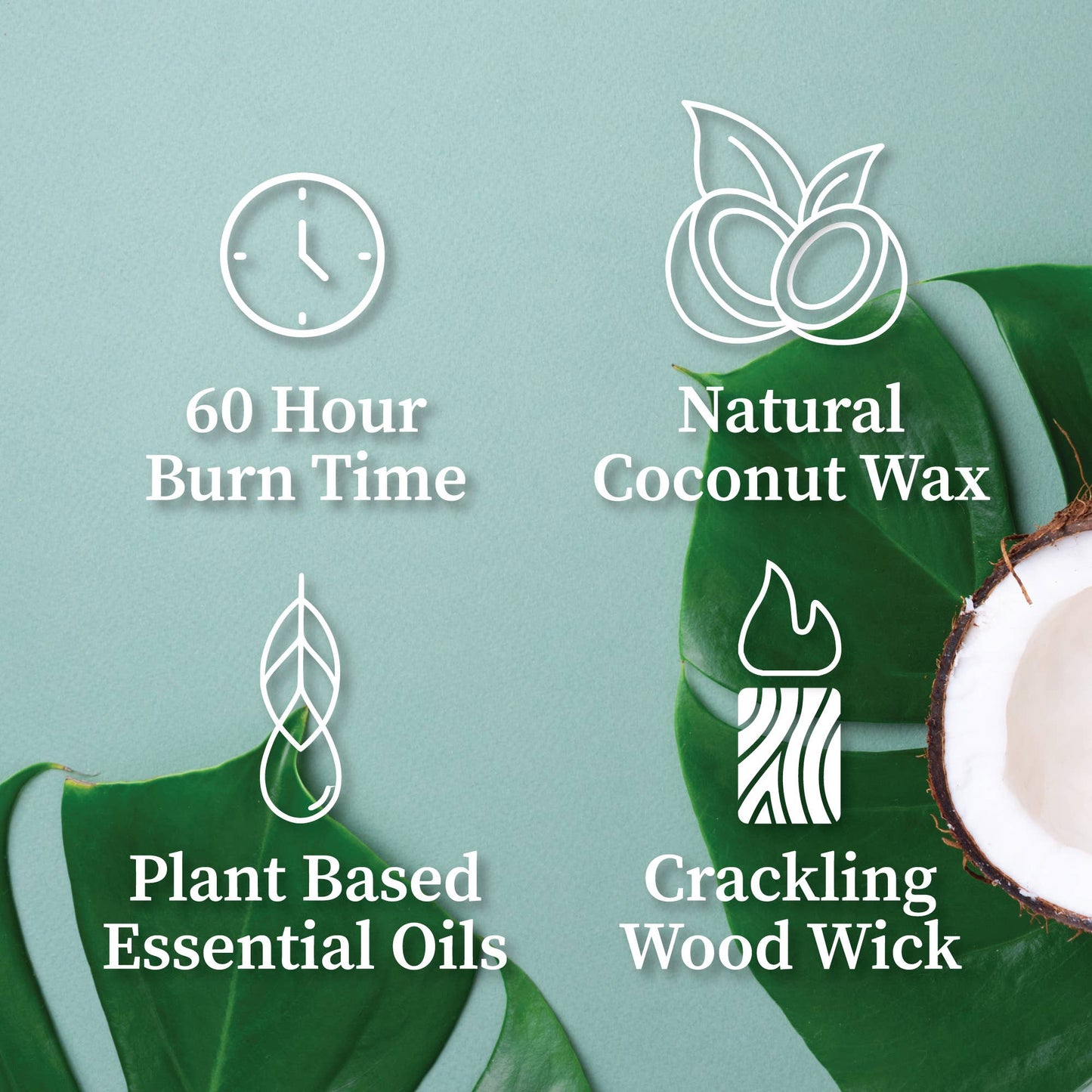 Hemlock Park 8oz Wood Wick Candle