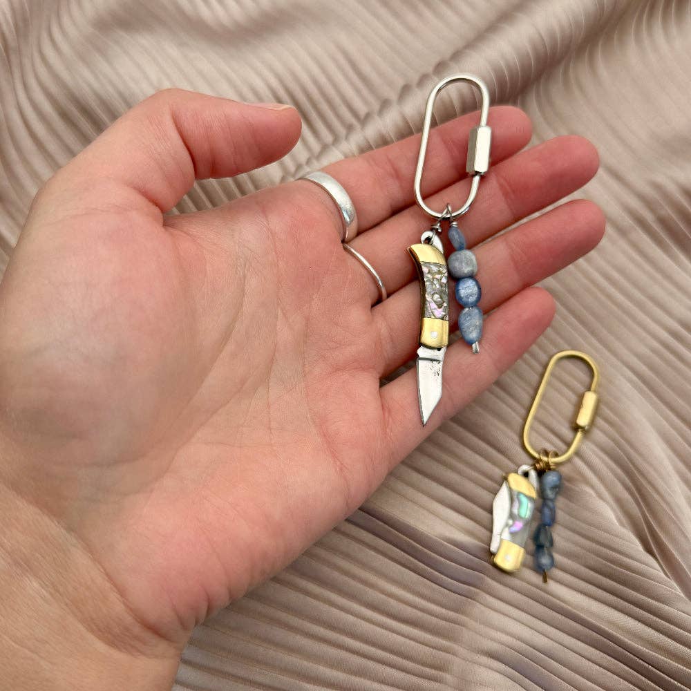 Blue Tide Mini Purse Charm