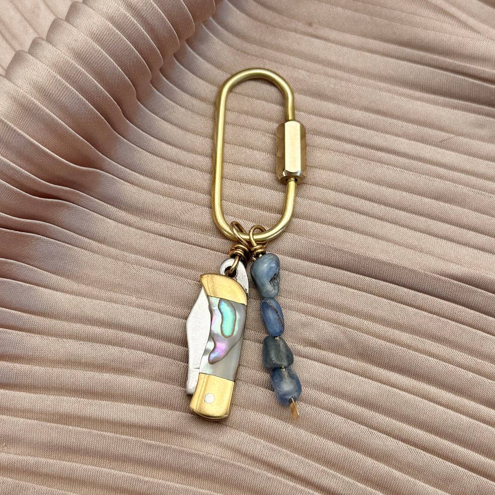 Blue Tide Mini Purse Charm