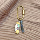 Blue Tide Mini Purse Charm