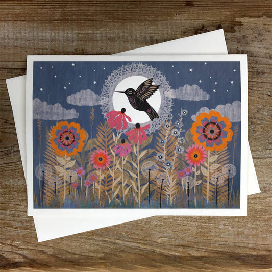 A Night Alight With Stars Card