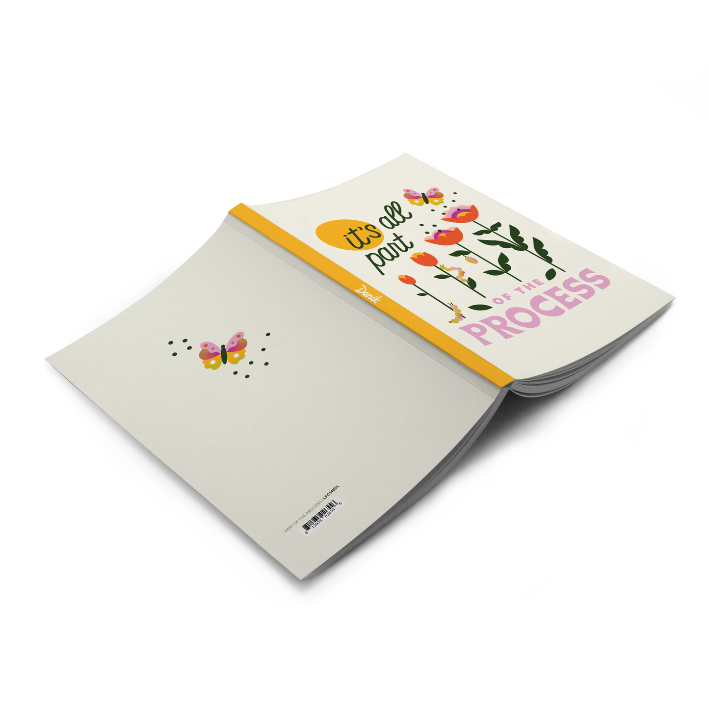 Part of the Process Layflat Notebook