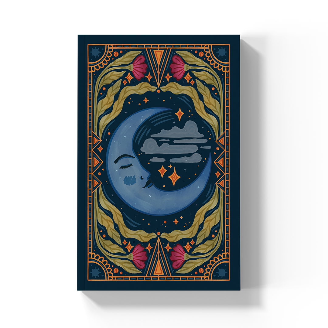 Moon Tarot  Soft Touch Journal