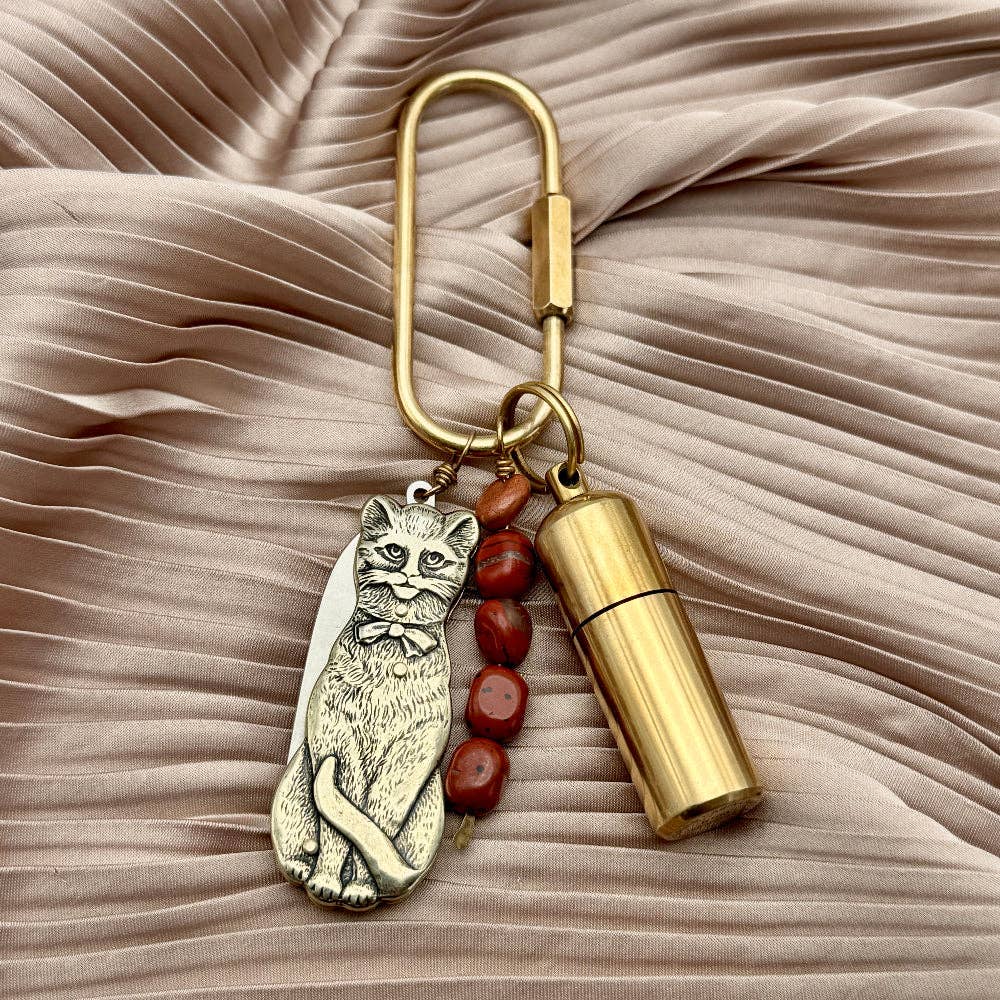 Tomcat Purse Charm