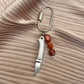 Red Earth Mini Purse Charm