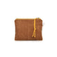 Cosmetic Pouch - Roan // Mountain Print Canvas Clutch