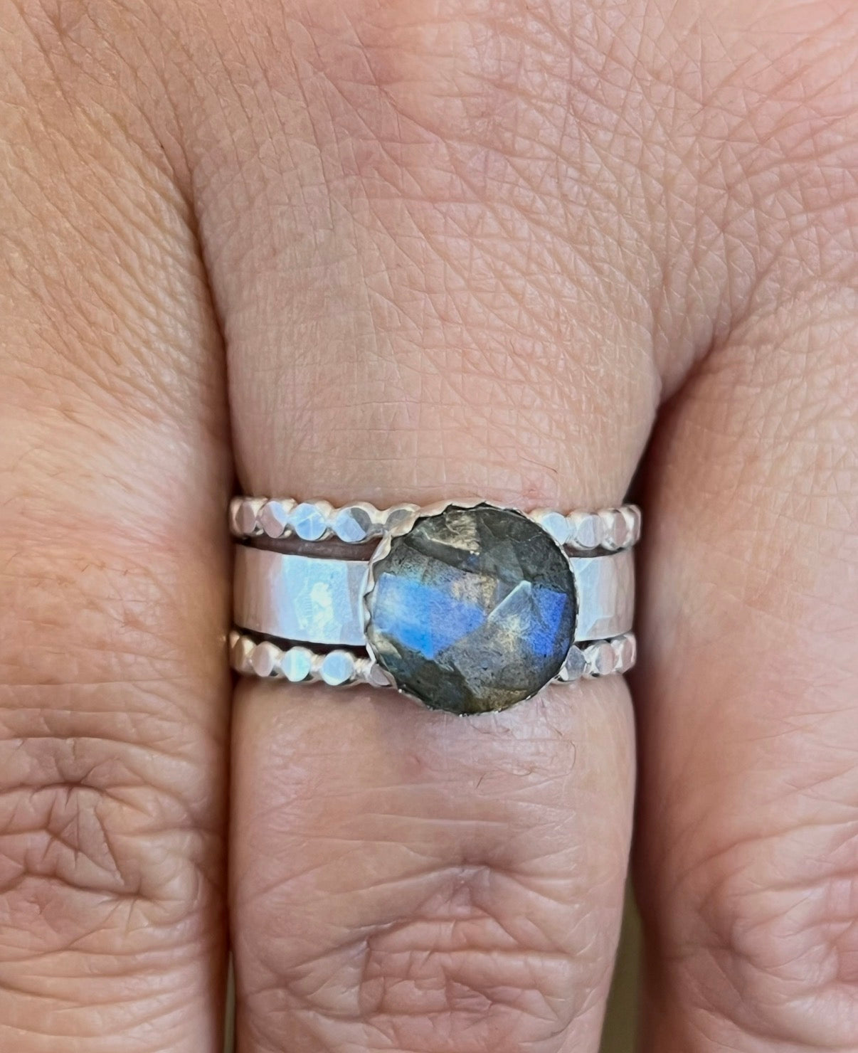 Make your own Silver Stacking Rings with Stone Accent 9/16/2026