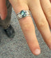 Make your own Silver Stacking Rings with Stone Accent 9/16/2026