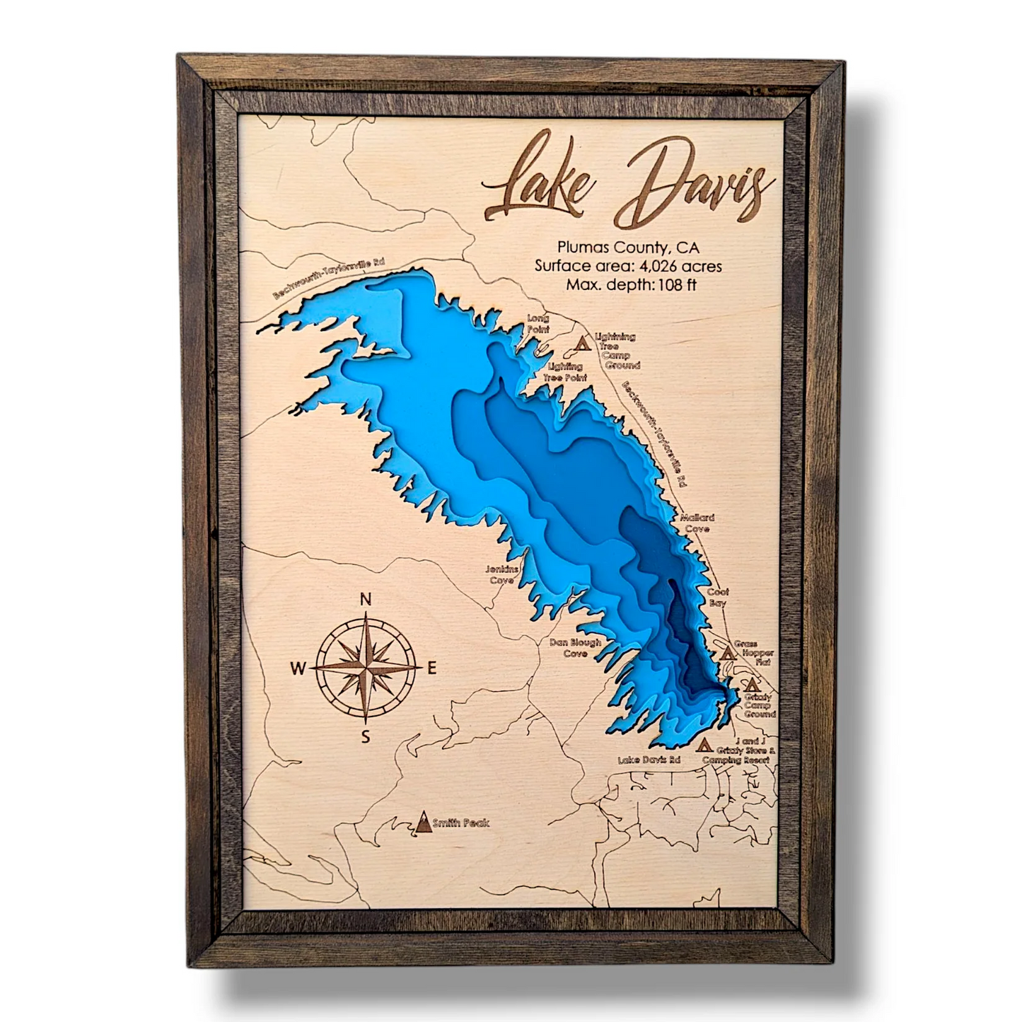Small 3D Lake Maps
