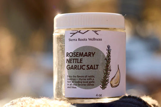 Rosemary Nettle Garlic Salt
