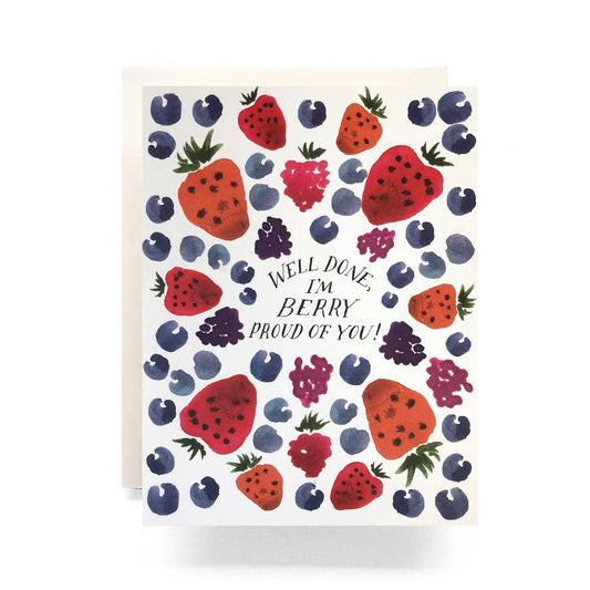 Berry Proud Greeting Card