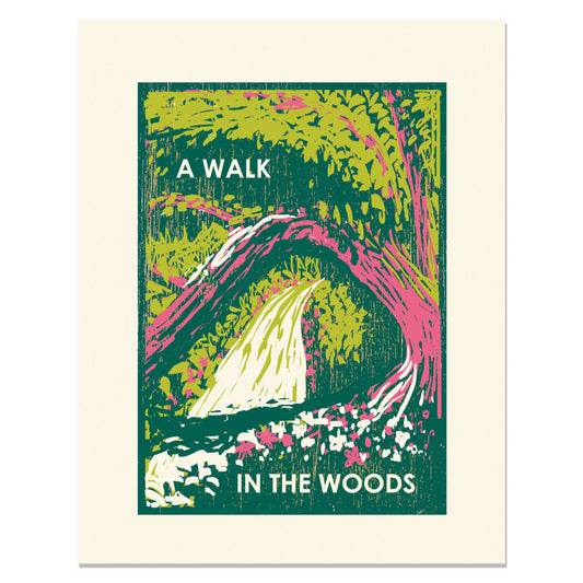 A Walk In The Woods Art Print