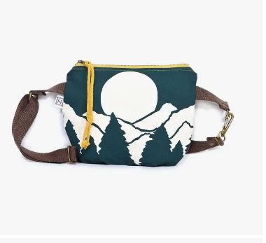 Festival Pack - Moon and mountains// Hip Pack