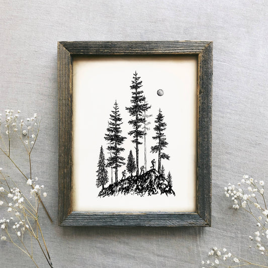 Forest Wandering Art Print