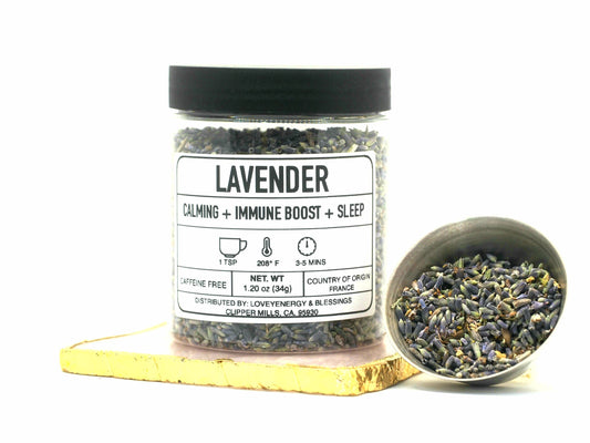 Lavender Tea Loose Leaf Tea Apothecary