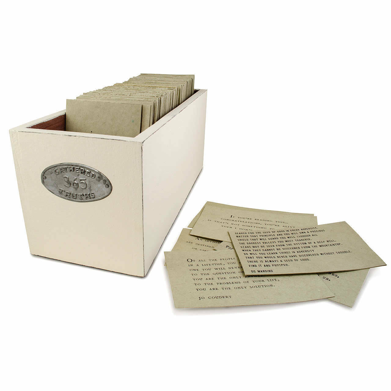 365 Gathered Thought Cards Box Set