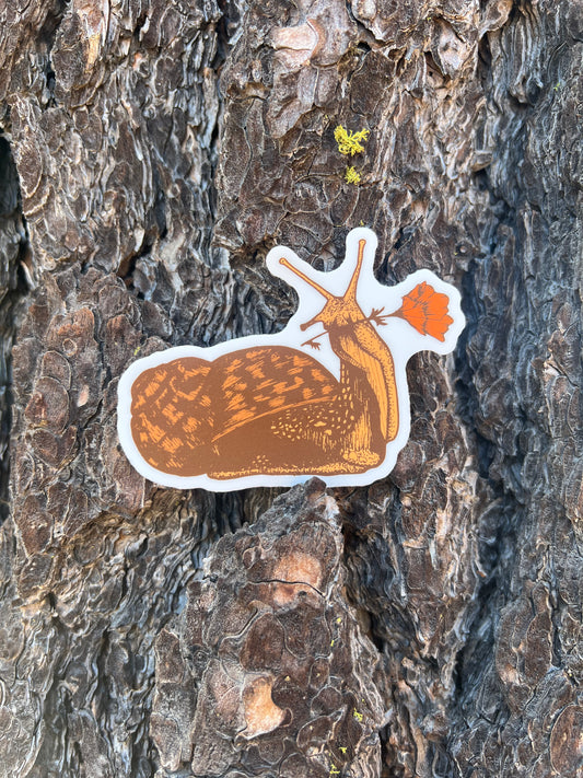 Gail the Snail Sticker