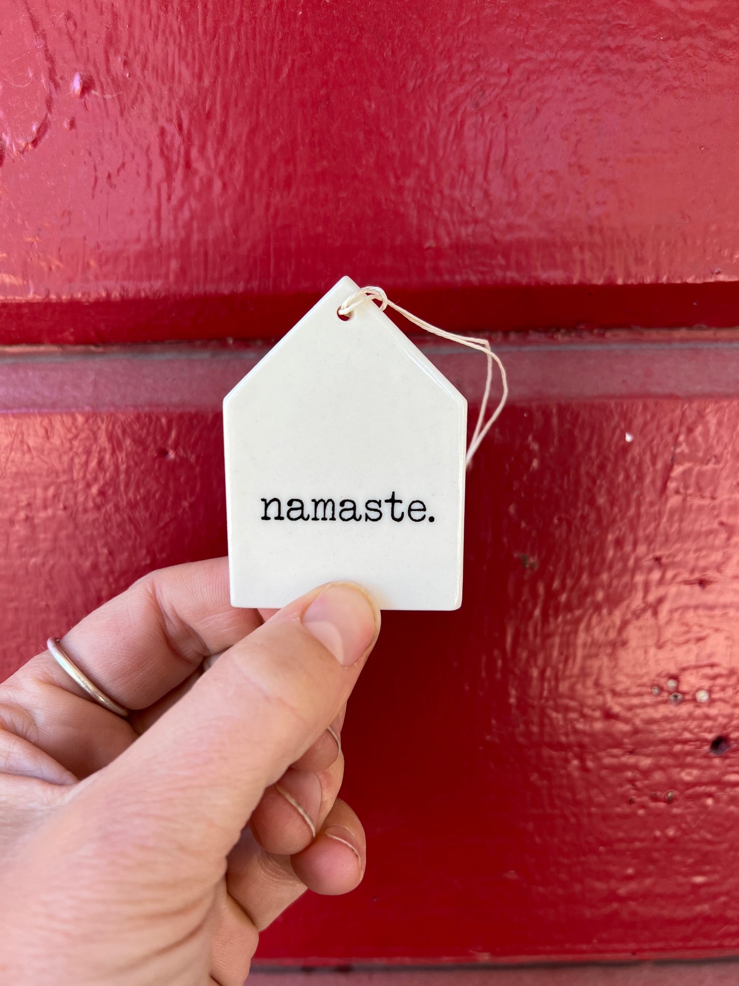 Small Screenprinted Wall Tags