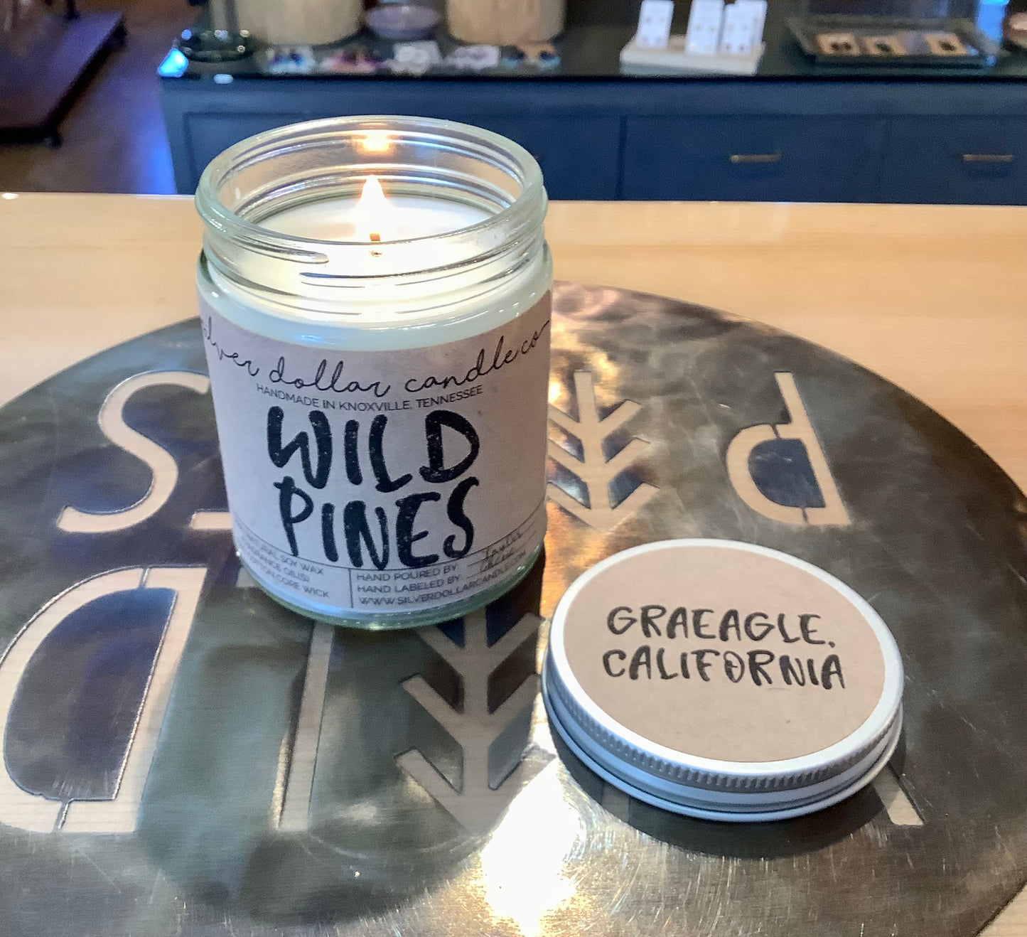 Wild Pines Custom Soy Candle- 9oz