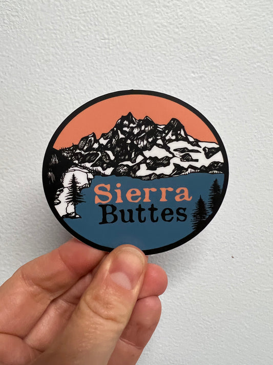 Sierra Buttes Sticker